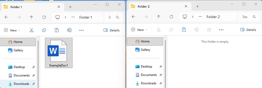 Copy and paste file